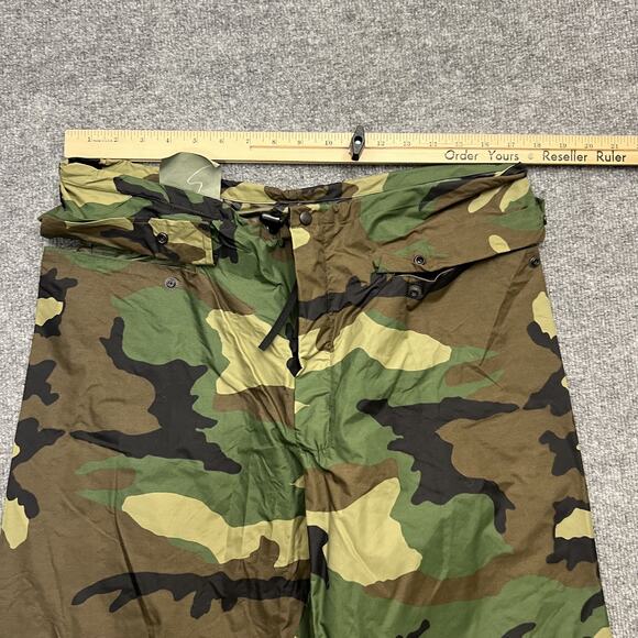 ORC Industries Improved Rainsuit Pants Mens Small Camo Rain Trousers Made in USA - Picture 6 of 11